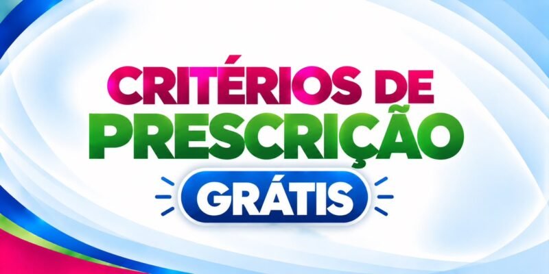 Critérios de prescrição